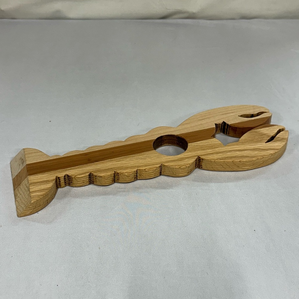 Decorative Hand Carved Wooden Lobster